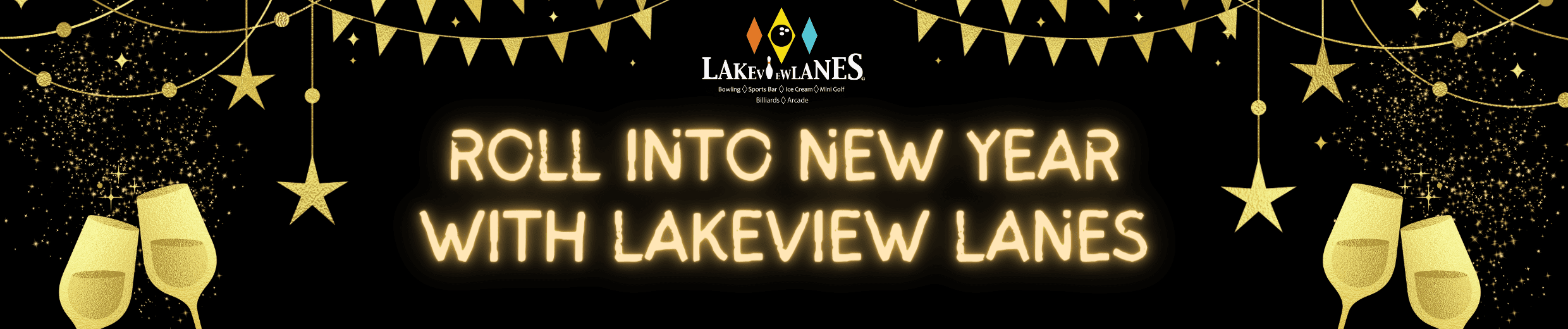 NYE with lakeview lanes
