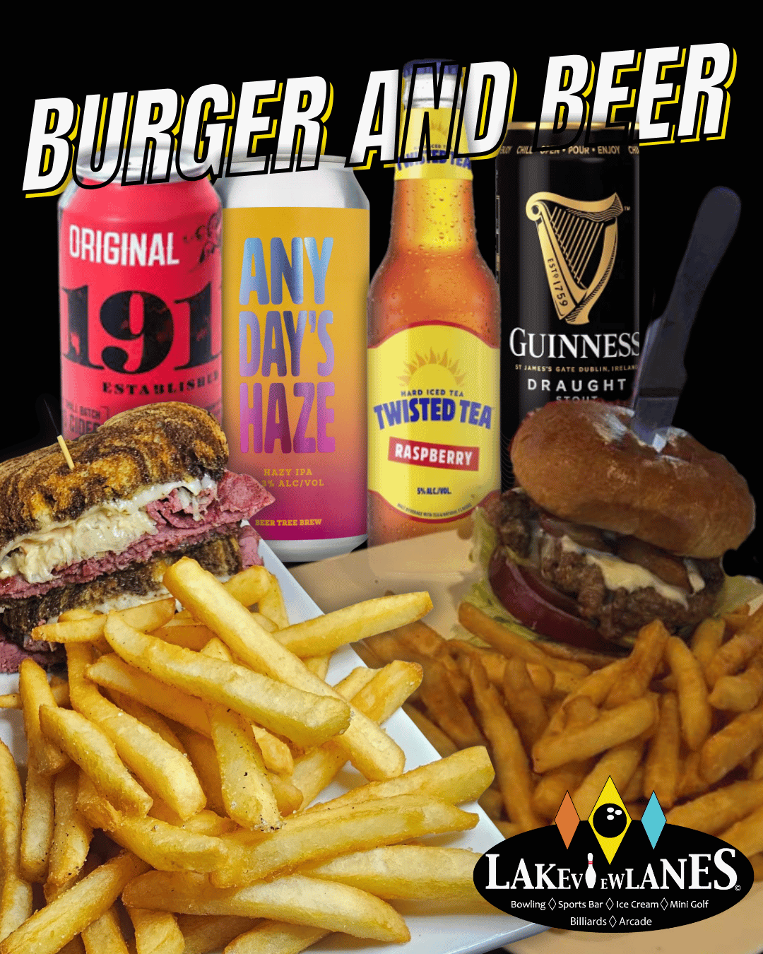 Burger and Beer lakeview burger and beer special wednesdays