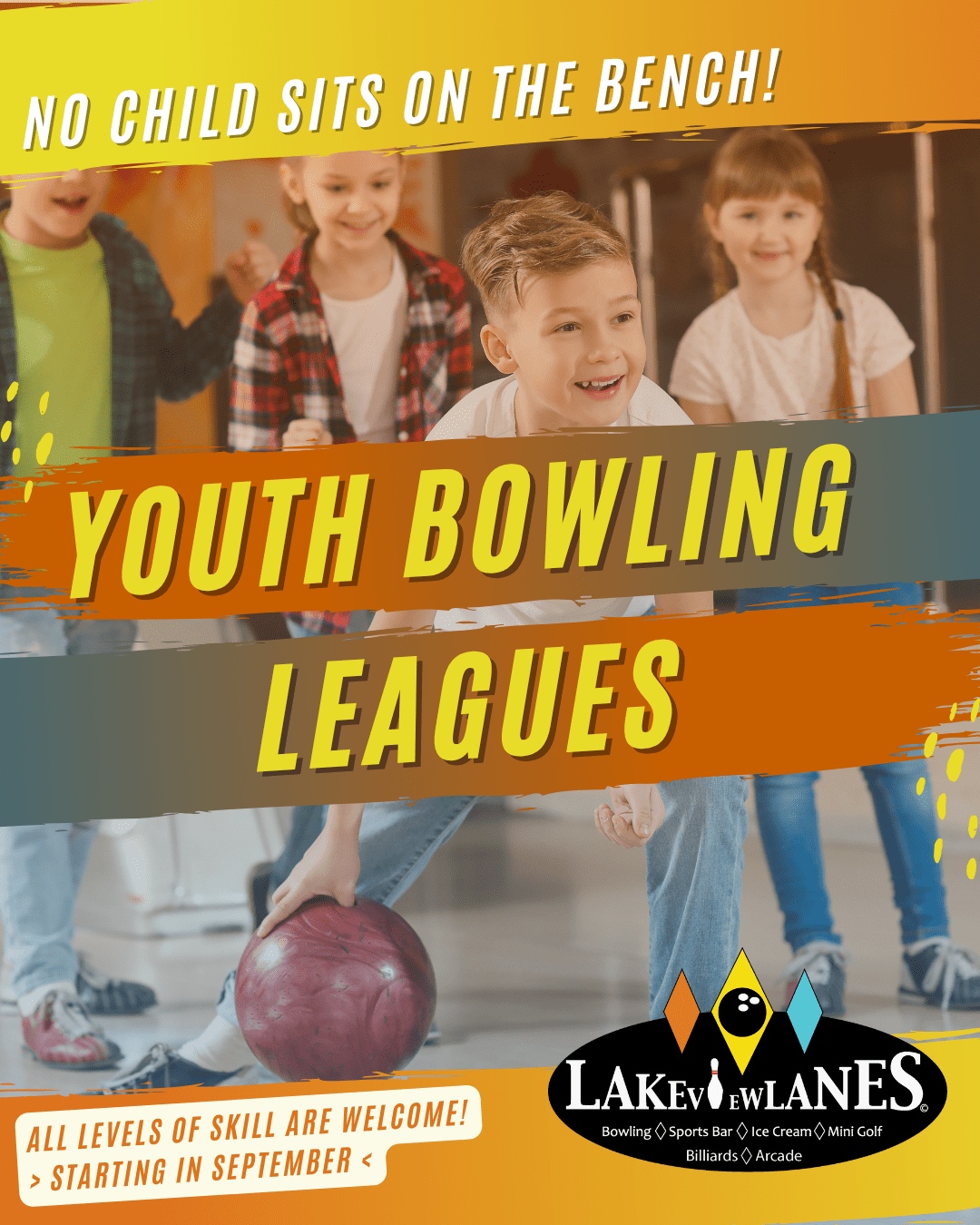 10 lakeview lanes youth bowling league