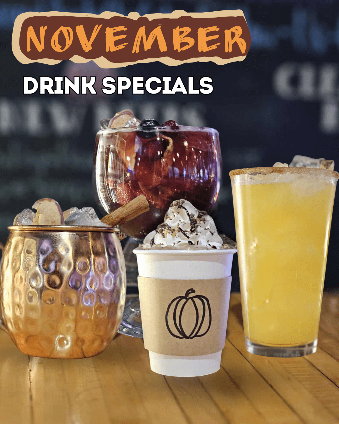 November Drink Specials