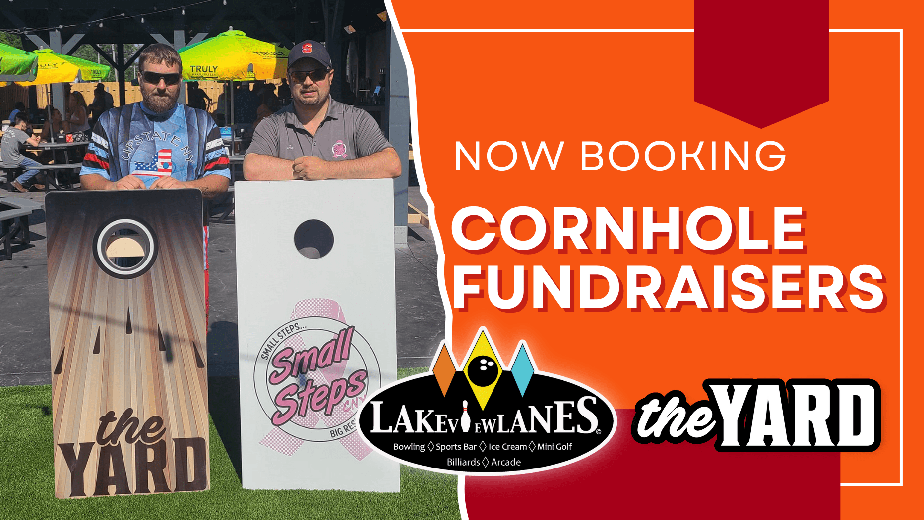 Now Booking Fundraisers