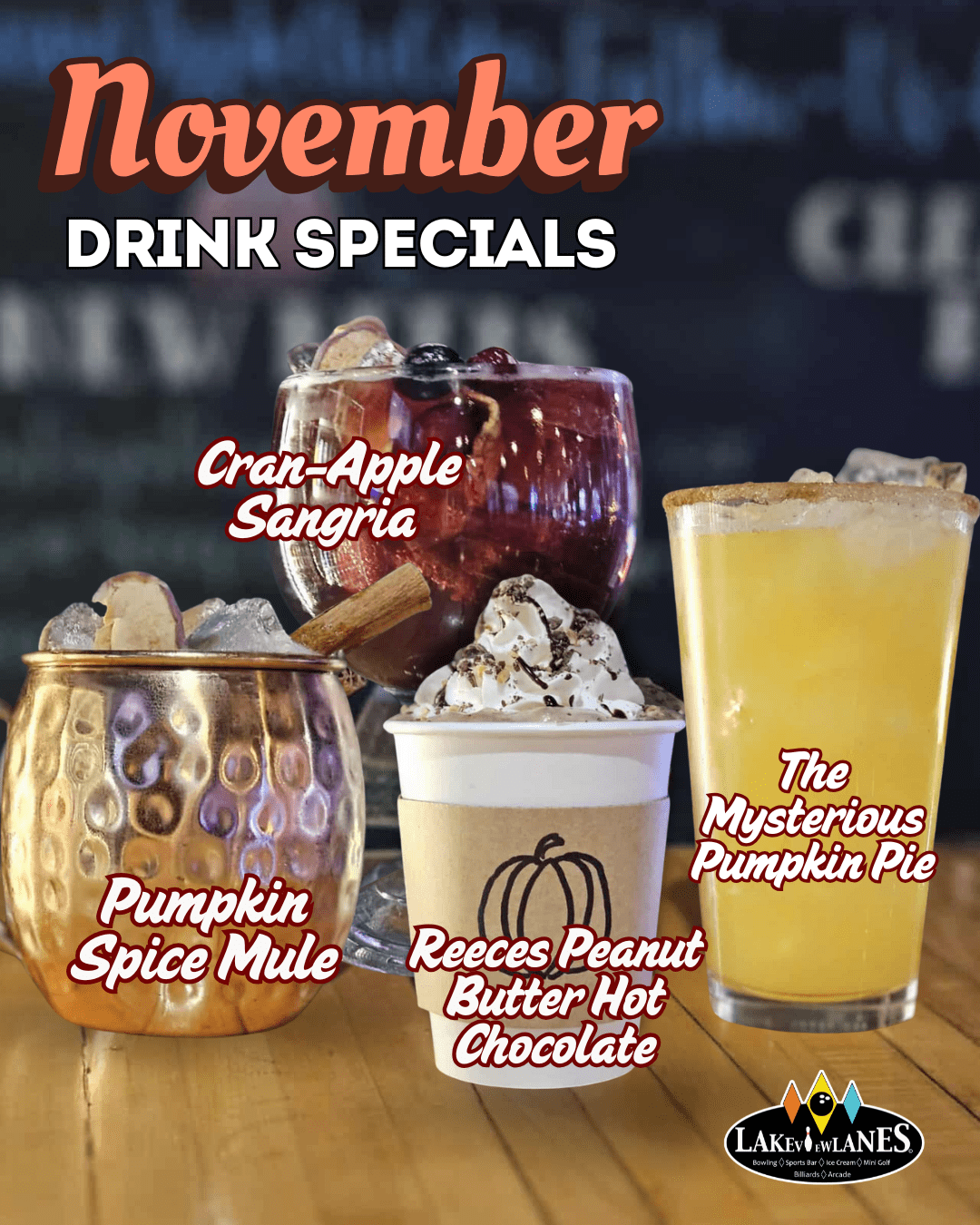 Lakeview- Drinks Special