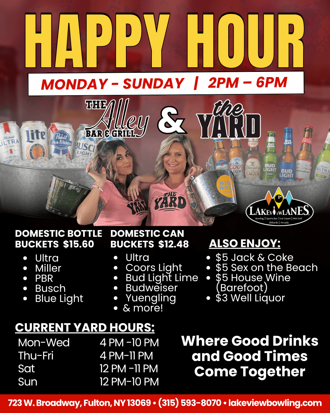 Lakeview Happy Hour