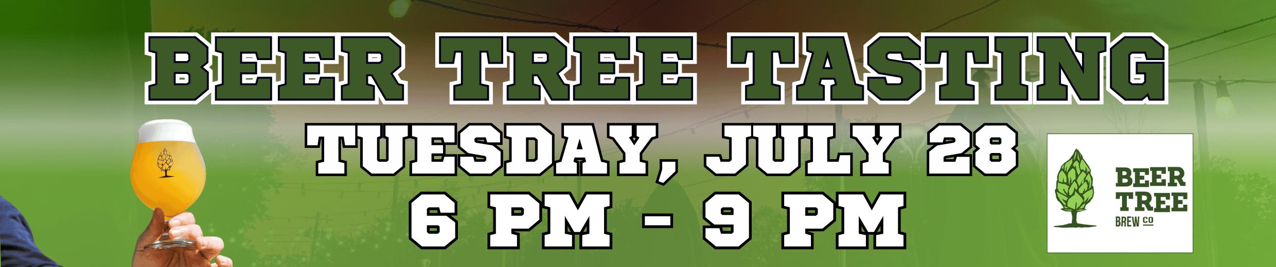 Lakeview Beer Tree Tasting