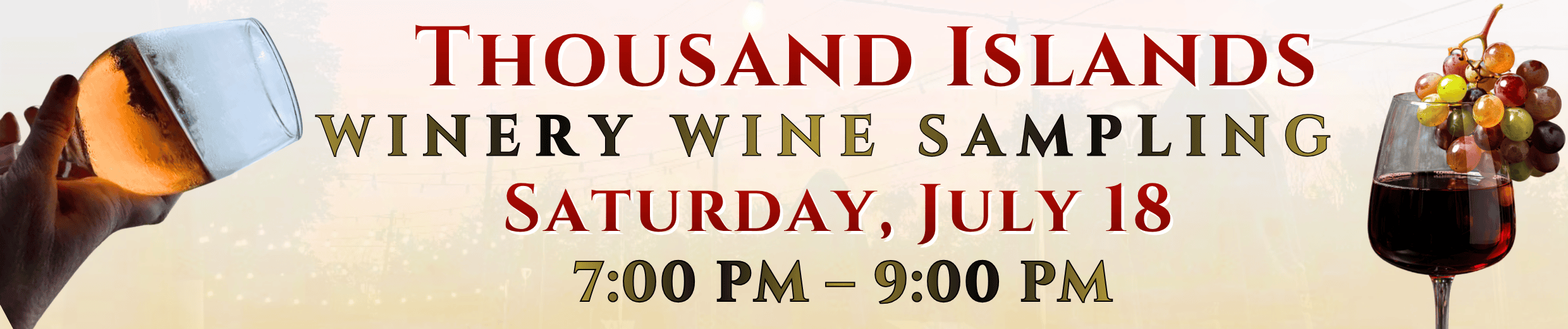 Lakeview Winery Wine Sampling