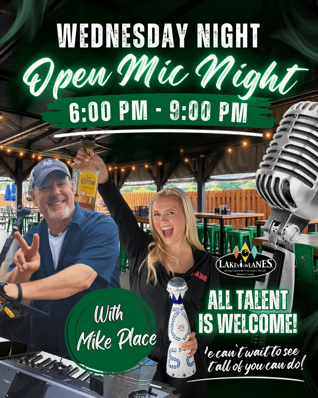 Lakeview Wednesday Open Mic